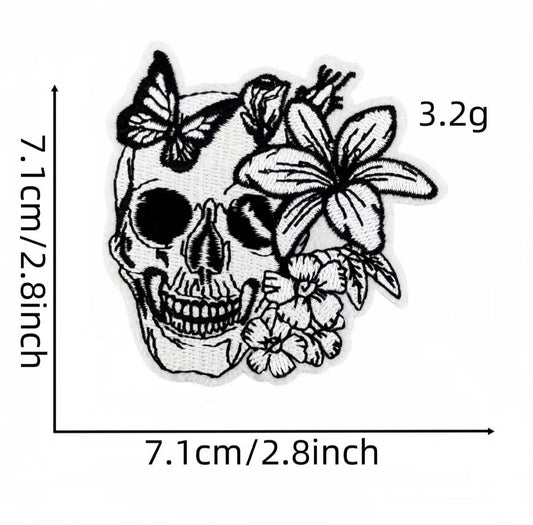 Skull Style Patch