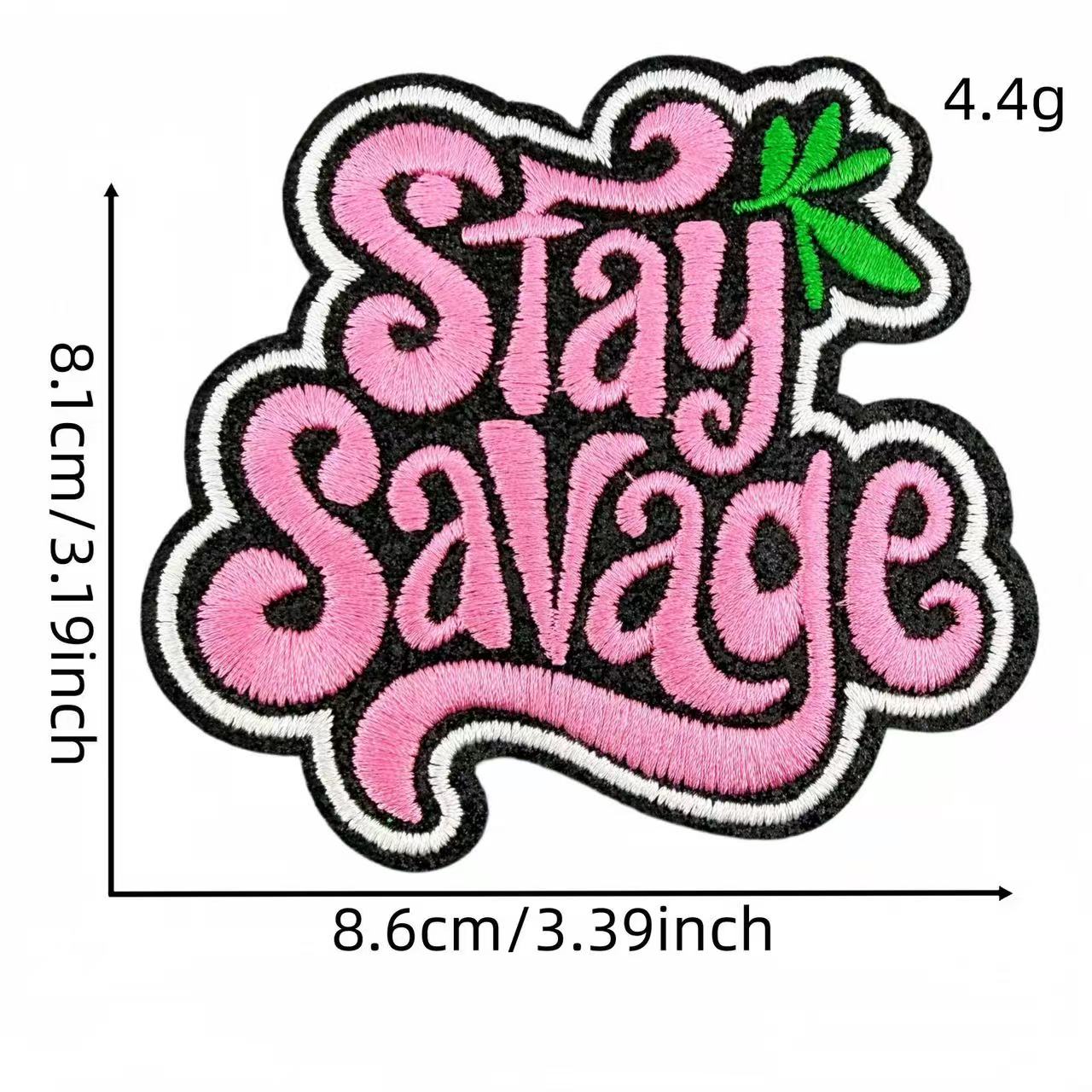 Western Quote Embroidery Iron-On Patches