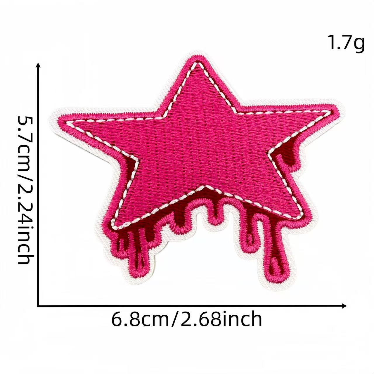 Y2K Punk Embroidery Iron-On Patches