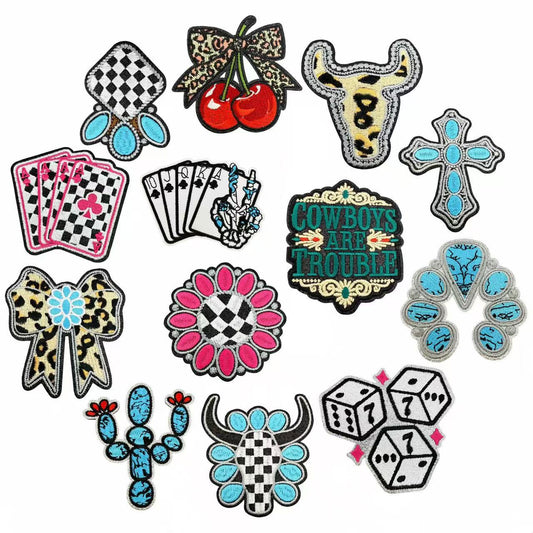 Vintage Southwestern Decorative Patches