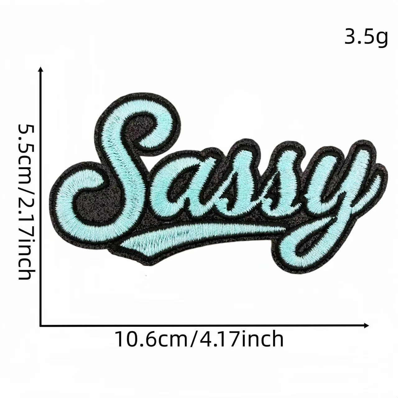 Western Quote Embroidery Iron-On Patches
