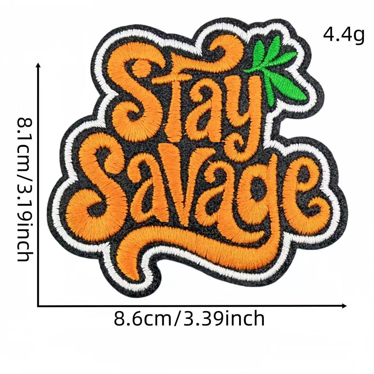 Western Quote Embroidery Iron-On Patches