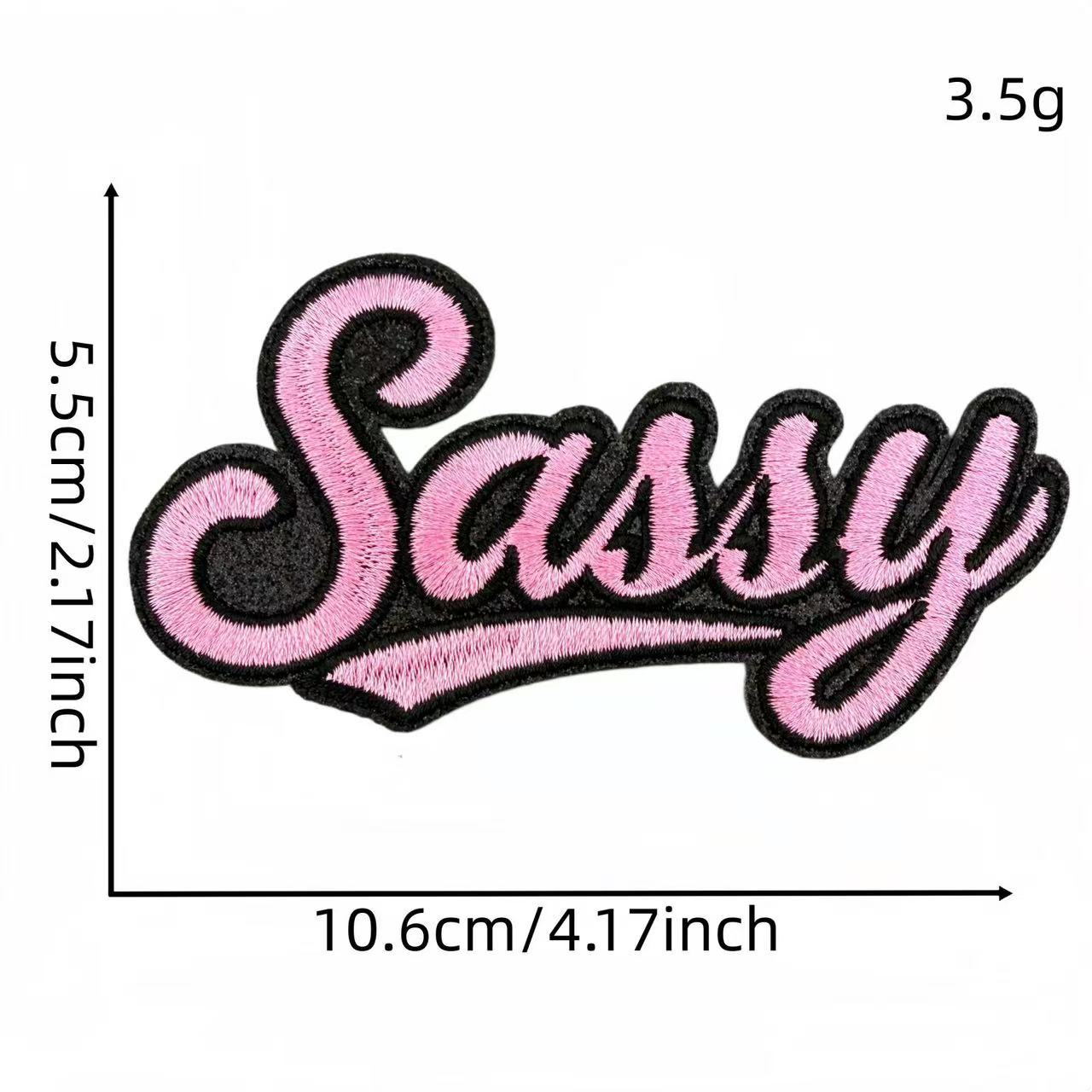 Western Quote Embroidery Iron-On Patches