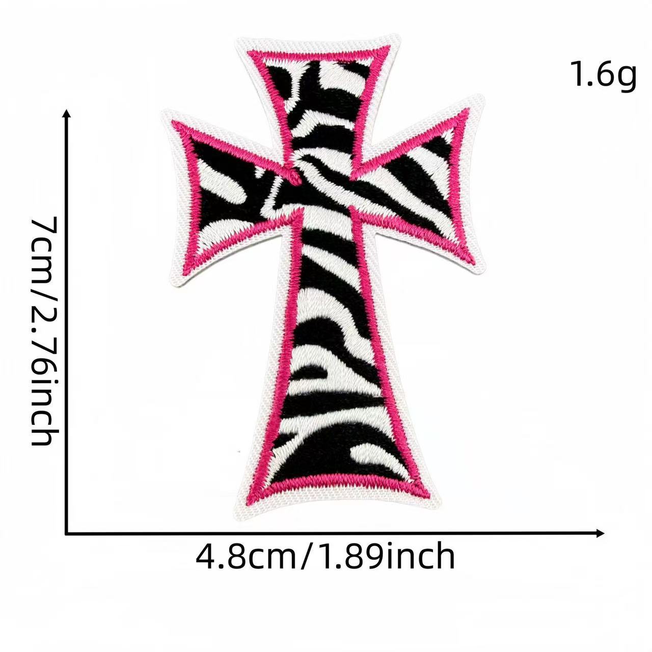 Y2K Punk Embroidery Iron-On Patches