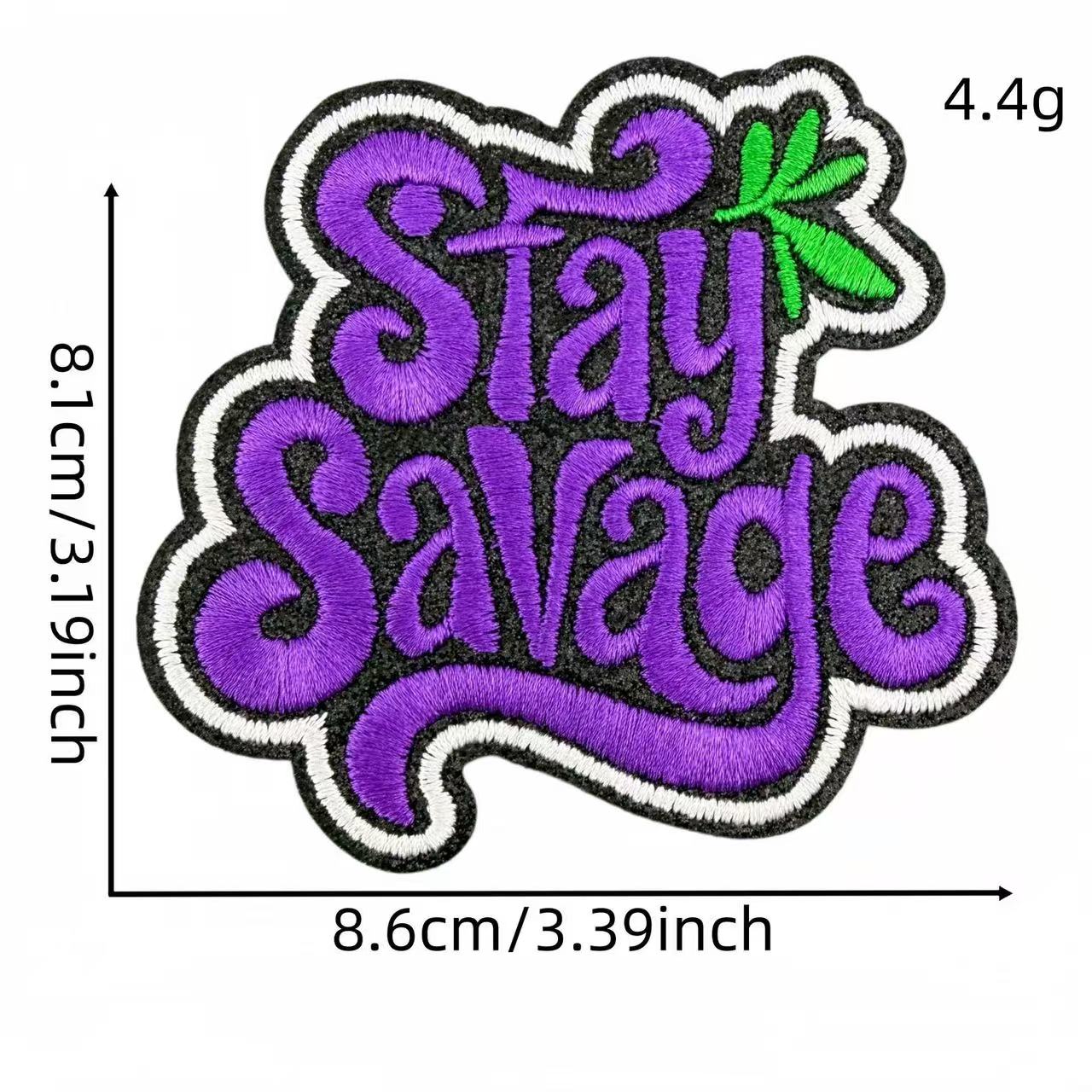 Western Quote Embroidery Iron-On Patches