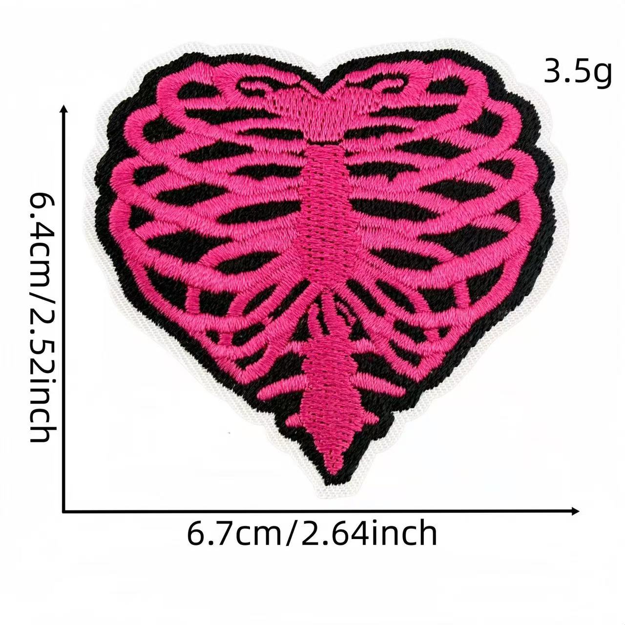 Y2K Punk Embroidery Iron-On Patches