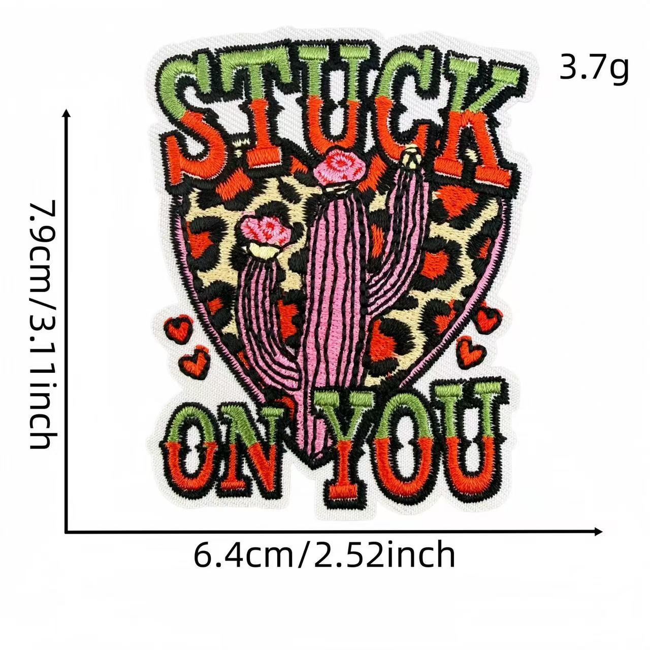 Western Cowgirl Embroidery Iron-On Patches