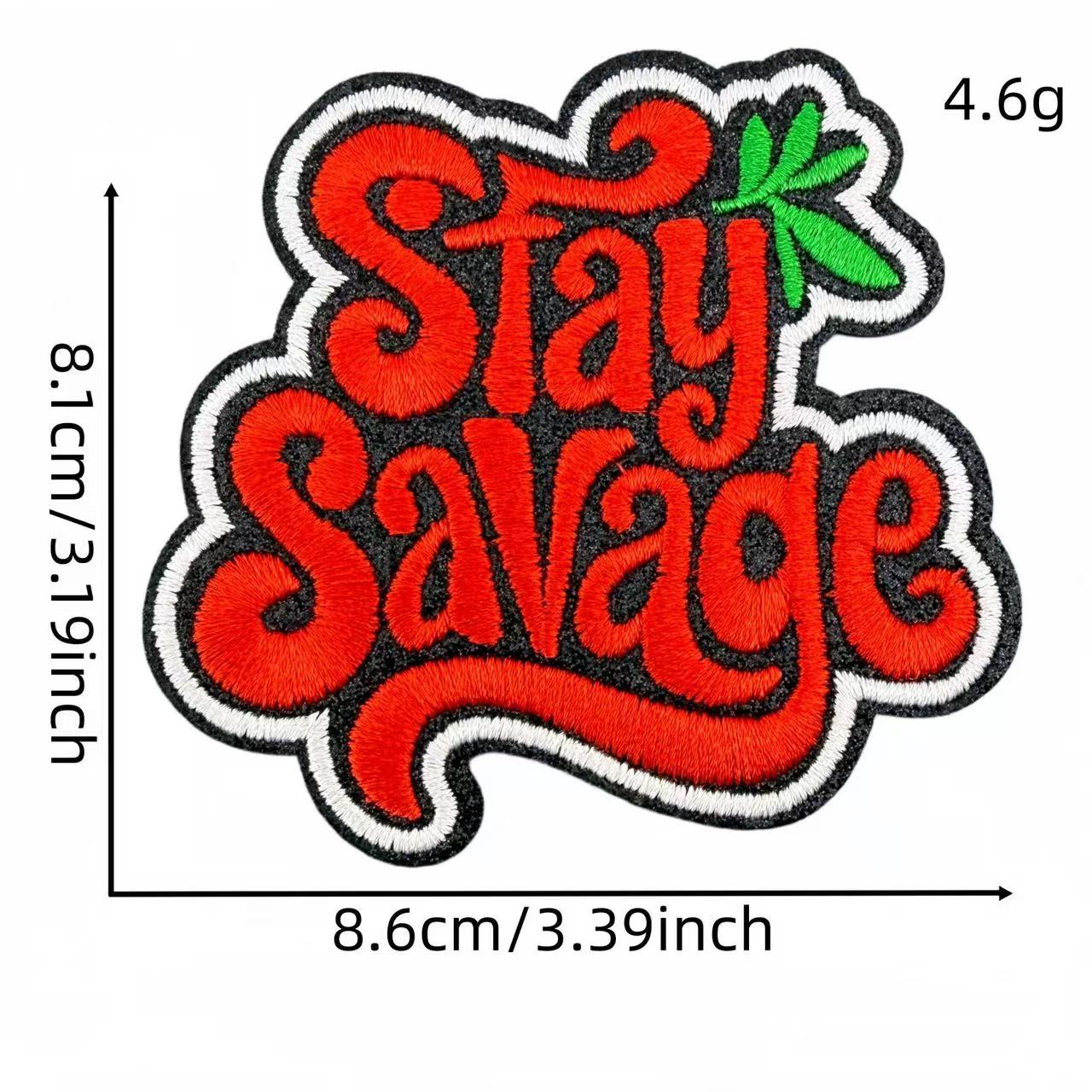 Western Quote Embroidery Iron-On Patches