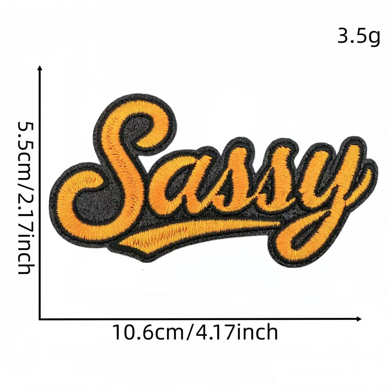 Western Quote Embroidery Iron-On Patches