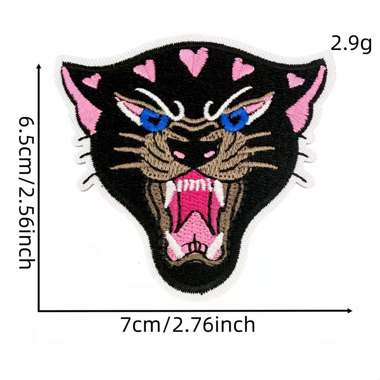 Y2K Punk Embroidery Iron-On Patches