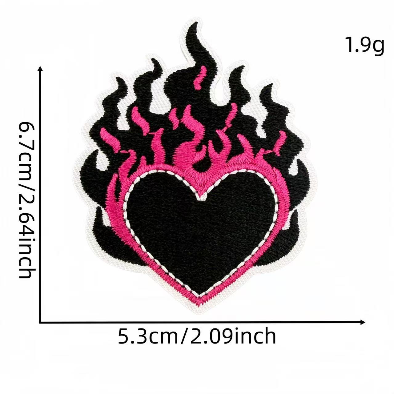 Y2K Punk Embroidery Iron-On Patches