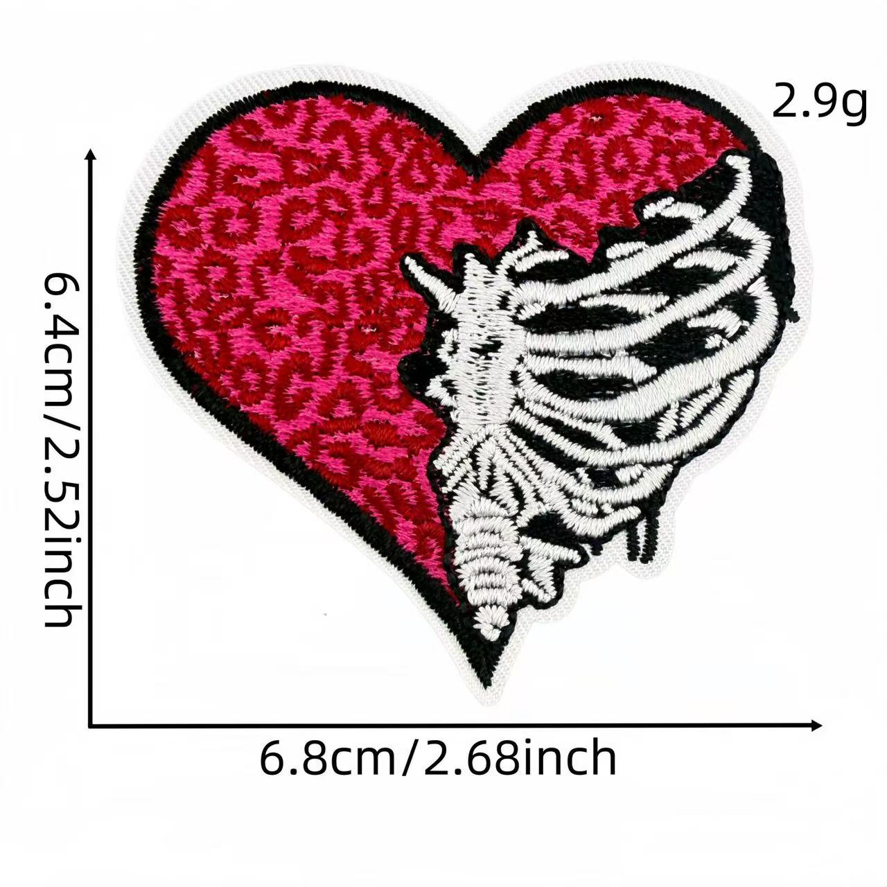 Y2K Punk Embroidery Iron-On Patches